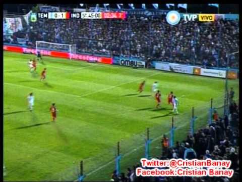 Temperley  0 Independiente 1 (Relato Jorge Barril)  Torneo de Primera Division 2015