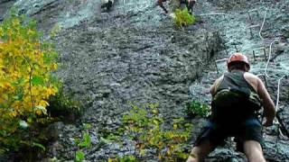 preview picture of video 'Via Ferrata- Nelson Rocks Preserve, WV'