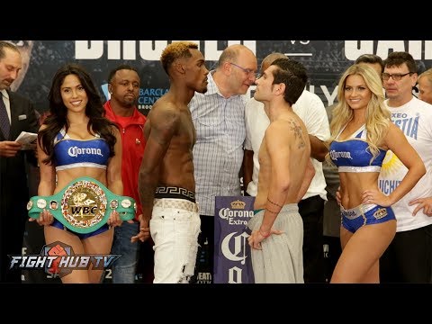 JERMALL CHARLO VS. JORGE SEBASTIAN HEILAND - FULL WEIGH IN & FACE OFF VIDEO