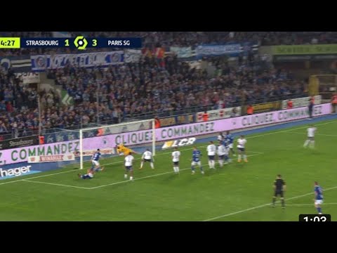 Marco Verratti Own Goal Vs Strasbourg | Strasbourg Vs PSG | 3-3 |
