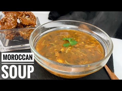 Deliciousnessly | ORIGINAL MOROCCAN SOUP | Moroccan Soup Recipe | Harira