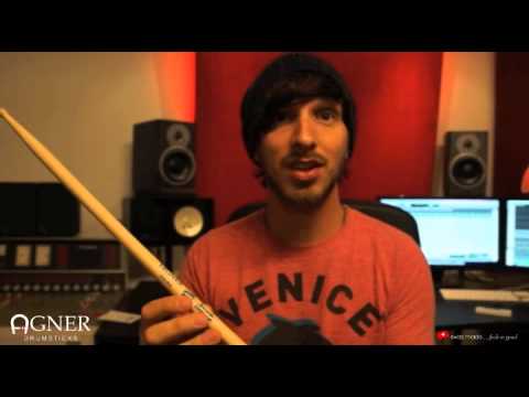 Agner Drum Videos - Jimmy van den Nieuwenhuizen presenteert zijn stokken