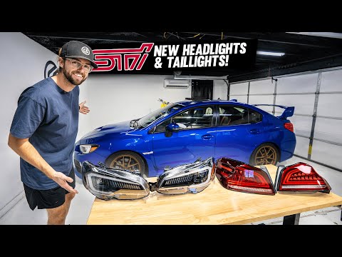 $700 Subaru WRX STi Headlight & Tail Light Upgrade! Worth it? Hmm