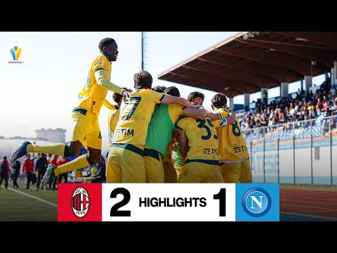 A decisive double from Captain Scotti | AC Milan 2-1 Napoli | Highlights Primavera 1