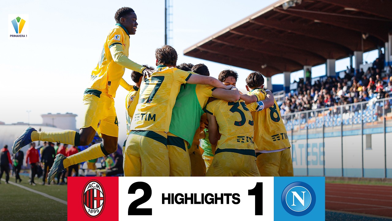 Milan U20 vs Napoli U20 Highlights