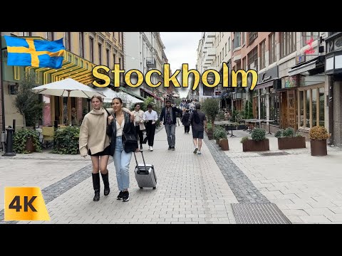 Stockholm's Vibrant Path: Djurgårdsbron to Birger Jarlsgatan ストックホルム散歩: デュルゴーデン橋~ビルイェル通り