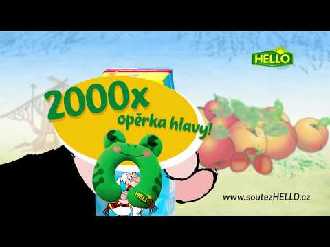 Ovocné nápoje HELLO 250ml - SOUTĚŽ
