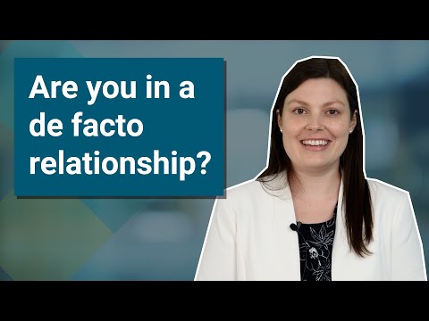 Are you in a de facto relationship?