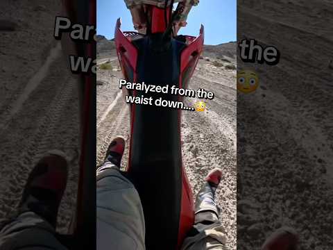This is not good…. #dirtbike #moto #motocross #hardenduro #supercross #enduro #wheelie #crash #fyp