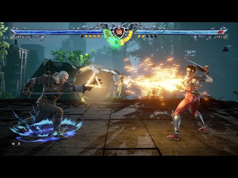 Geralt(The Witcher 3) vs Taki - SOULCALIBUR VI