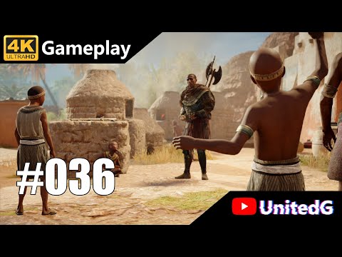 Assassins Creed Origins Gameplay 4K (No Commentary)
