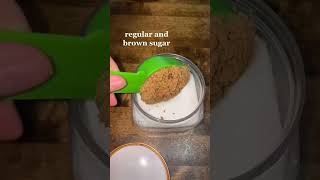 DIY sugar scrub | refilling my sugar scrub  #diy  #sugarscrub  #treehut