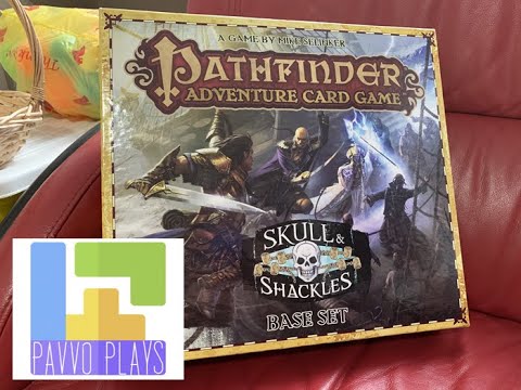 Pathfinder Adventure Card Game - Skull and Shackles. Rules overview and solo walkthrough