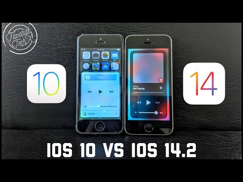 iOS 14 vs iOS 10 UI comparison ♥️