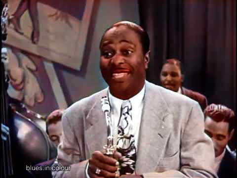Louis Jordan - Let The Good Times Roll [Colourised] 1947