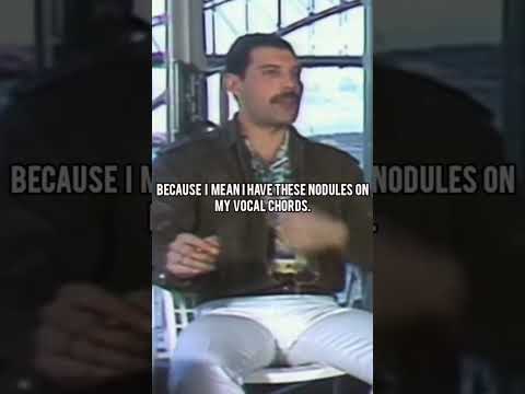 Freddie Mercury's Voice: Natural Talent or Lessons Learned? #queen #shorts