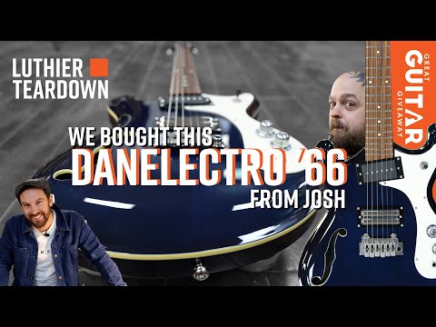 VERY Marmite Guitar ! Danelectro 66 channeling Vintage Mosrite | Teardown