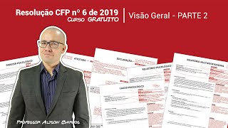 Documentos Psicológicos - Resolução CFP n 6 2019 PARTE GERAL 02