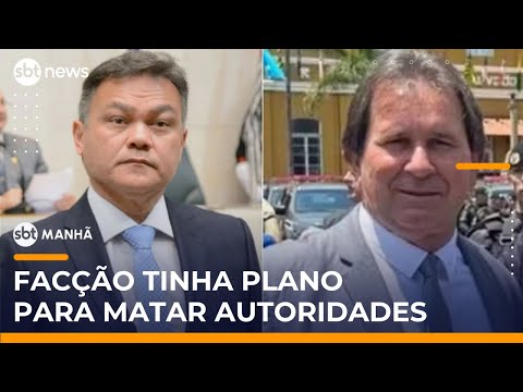 Operação mira plano para matar promotor e diretor de presídios no interior de SP | #SBTManha