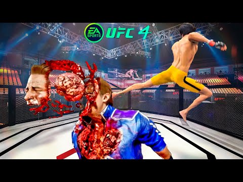 🐉UFC 4 l Bruce Lee vs Johnne Cage - Dragon Fight🐉