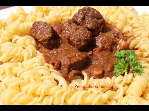 Gulasch aus dem Schnellkochtopf