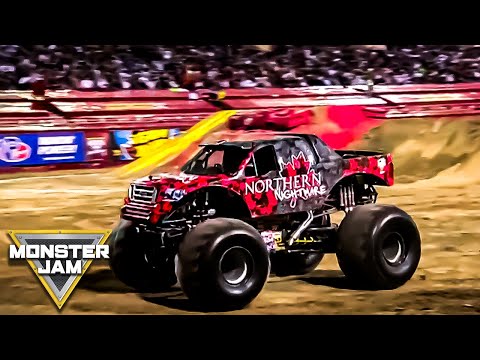 Northern Nightmare Front Flip and Back Flip | Monster Jam World Finals XIII | Monster Jam