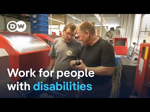 Empowering people with disabilities through workshops | DW News