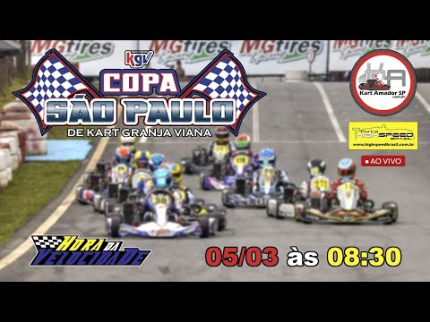 Copa São Paulo de Kart KGV - 2ª Etapa - AO VIVO