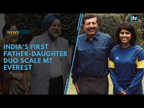 India’s first father-daughter duo scale Mt Everest to raise equality