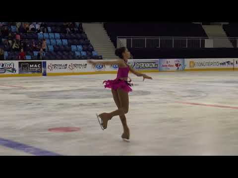 2017 Santa Claus Cup: Celina FRADJI(FRA) - FS  ADVANCED NOVICE GIRLS, Short program