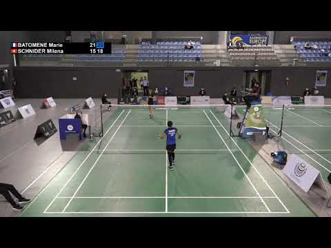 Match point - Marie Batomene vs Milena Schnider - WS, SF - Portuguese International 2021