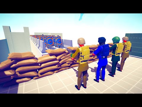 SPECIAL ARMY SOLDIER 4x vs 100x UNITS 🔫🔫🔫 | Totally Accurate Battle Simulator TABS