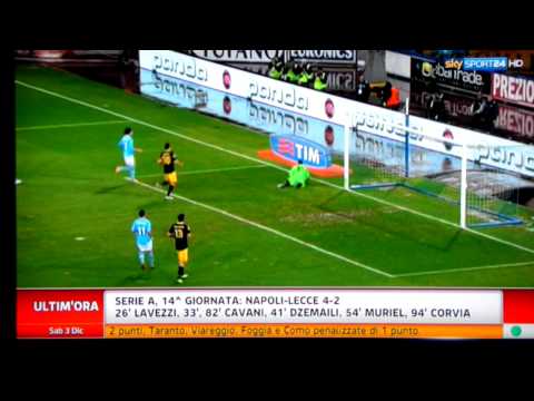 NAPOLI - LECCE  4 - 2 www.calciosocial.com