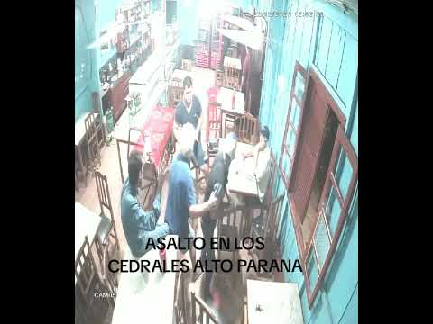 Asalto en los cedrales Alto parana
