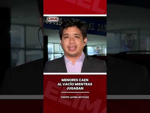 Caída a ducto de ventilación dejó a dos niñas gravemente heridas en el Callao