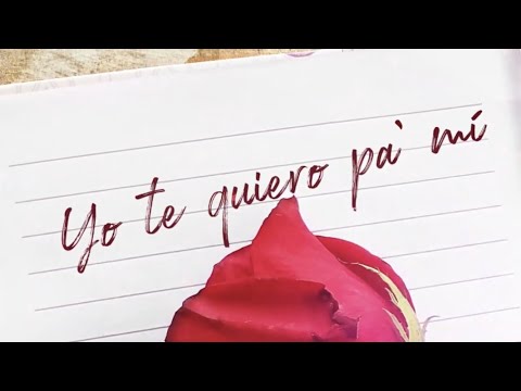 Andrea Puga - Todito Pa' Mí (Lyric Video)
