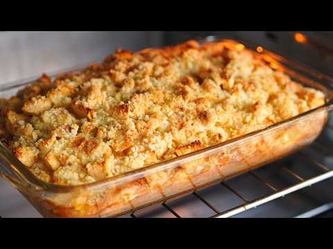 Mix everything and bake! The most delicate Apple Cake in 15 minutes