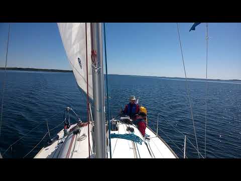 Morgentliches Segeln in den schwedischen Westschären