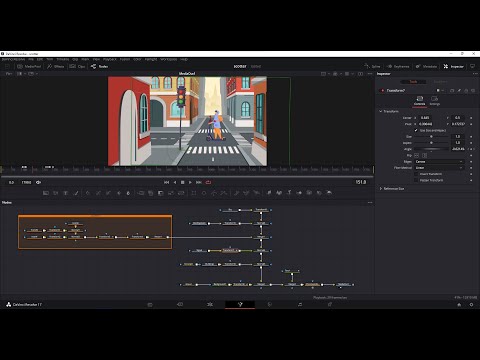DaVinci Resolve Fusion - 2D animation