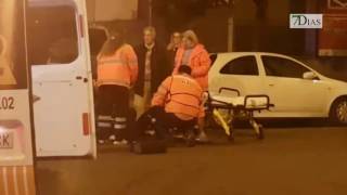 UN MOTORISTA HERIDO EN UN ACCIDENTE EN BADAJOZ