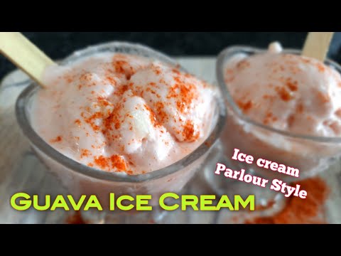 Guava Ice Cream | Apsara Guava Glory Natural Style | Peru IceCream | Amrud Ice Cream | Natural Cream