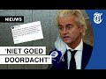 ‘Tweet Wilders niet fraai en provocerend’