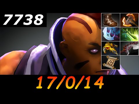 Dota 2 Anti-Mage 7738 MMR 17/0/14 (Kills/Deaths/Assists) Ranked Full Gameplay