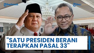 Prabowo Satu-satunya Presiden yang Berani Terapkan Pasal 33: Pemberdayaan hingga Ekonomi Pancasila