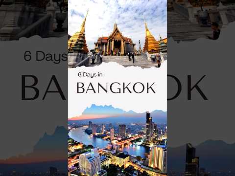 Top things to do in Bangkok. Link in description