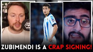 BIG DEBATE! Zubimendi Would Be A AWFUL Signing For Arsenal!
