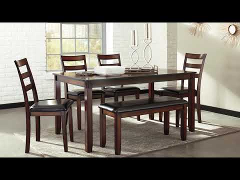 Coviar Brown Piece Counter Height Dining Room Set From Home