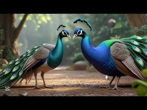 The Peacock and the Forest of Wishes – A Magical Adventure Story for Kids