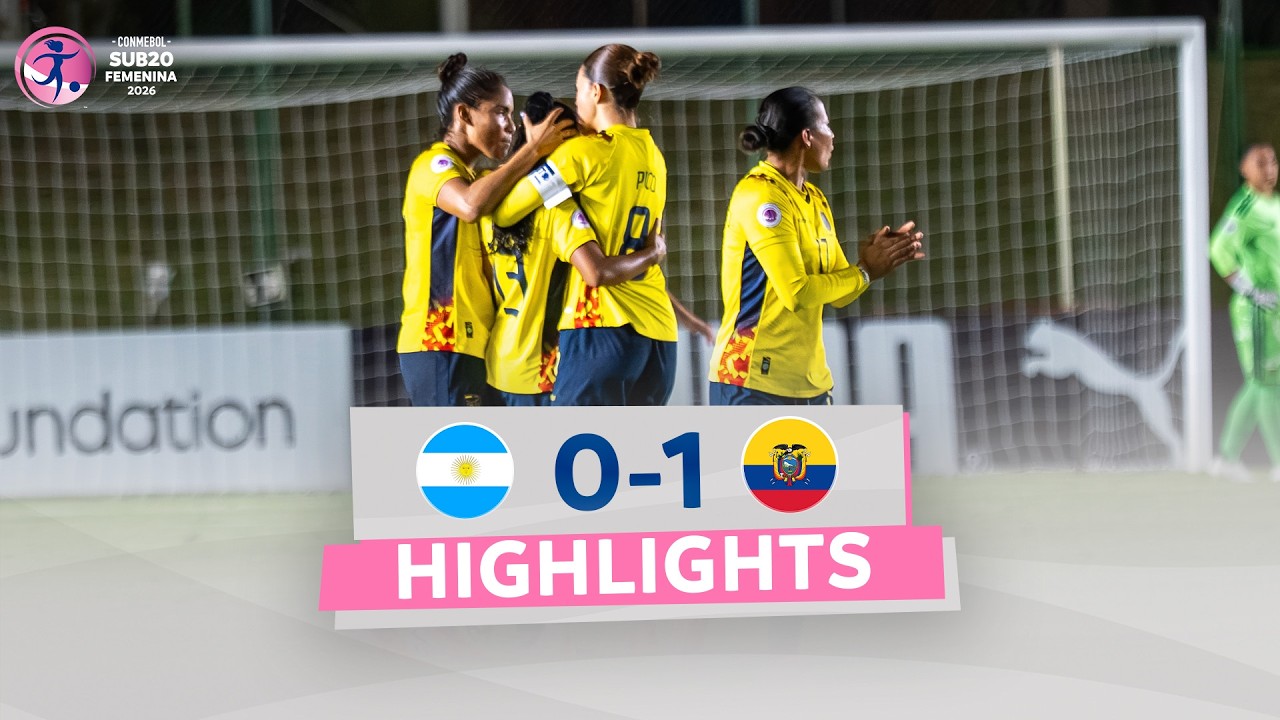 Argentina U20 vs Ecuador U20 Highlights