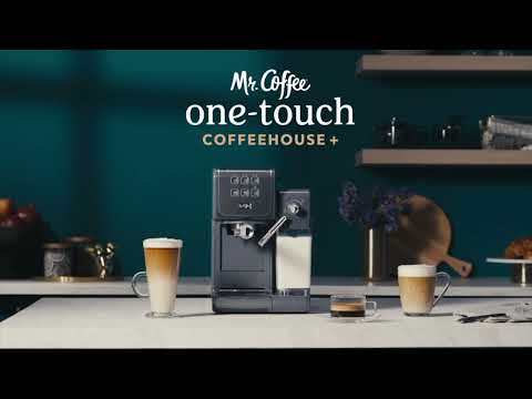 Mr Coffee : One Touch CoffeeHouse+ Espresso, Cappuccino, and Latte Maker,